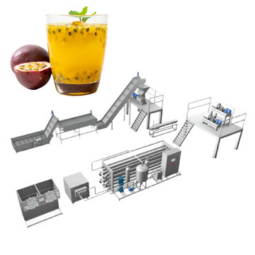 Stainless Steel Passion fruit juice production line|multi fruit processing plant