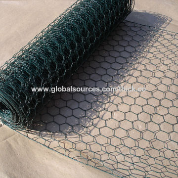 Chicken Wire Mesh Fencing - 1/2, 3/4 inch Hexagonal Poultry Netting