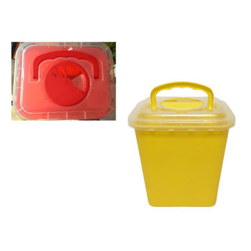 Cubo de basura de plástico 100 litros plástico, cubo de basura de tapa  oscilante - China Contenedor plegable y caja de plástico precio