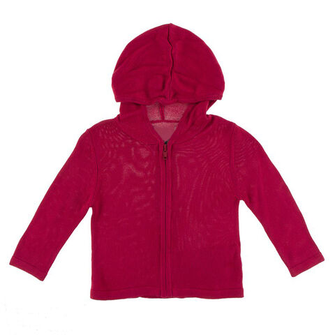 Sudadera roja niño niño pequeño bebé niño niña sólido manga larga