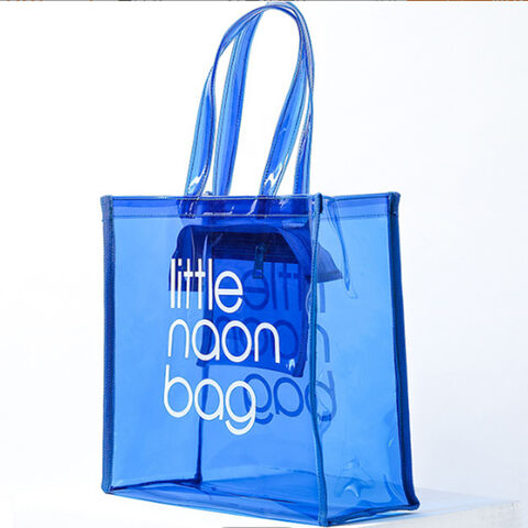 Buy Wholesale China Clear Plastic Tote Bag & Clear Plastic Tote