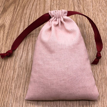 Pink velvet discount off white bag