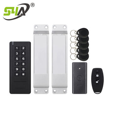 433MHz Digital Metal Keypad RFID Card Reader Wireless Door Lock for Entering