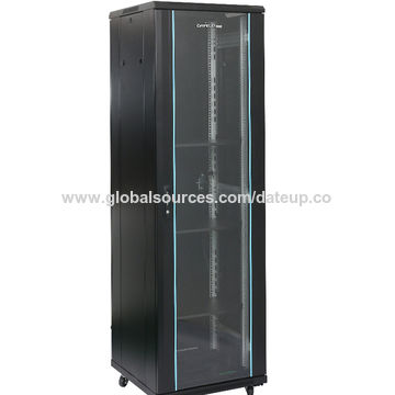 Buy Wholesale China Front Glass Door Server Rack Network Enclosure 19 ...