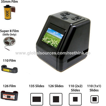 Film Scanner Negative Scanner Backlight USB 2.0 Interface For 35mm Slideshow