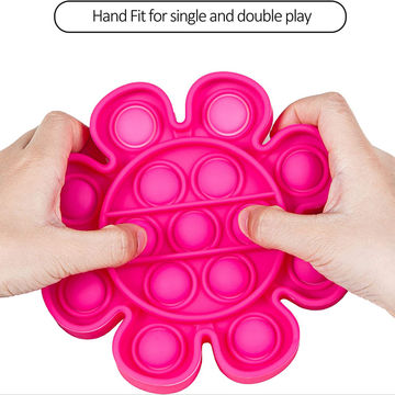 Fits Popit Fidget Among Us Popper Simple Dimple Poppit Bubble Sensory Toy Kids 