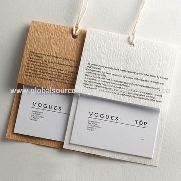 apparel tag printing