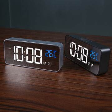 New York City Alarm Clock Night Light Travel Table Desk 