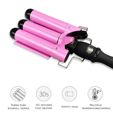 Hair curling outlet and straightening machine