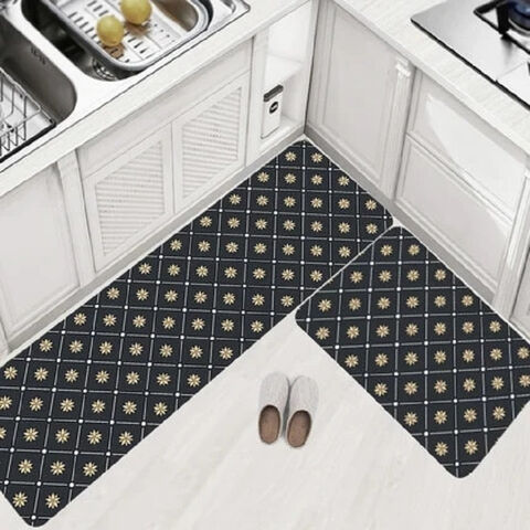 Non-Slip Doormat Home Kitchen Bathroom Floor Door Mat Washable Rug Carpet 