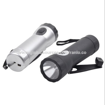 High Lumens Rechargeable Lithium Hand Crank Waterproof Led Diving