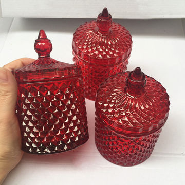 Large Candle Jars Wholesale, Candle Glass Jars With Lids Wholesale