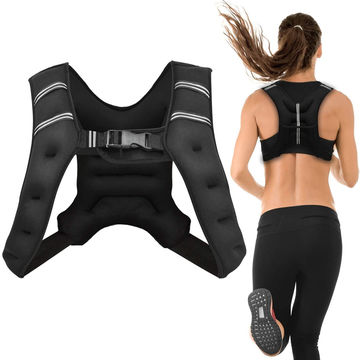 We R Sports Ladies Weight Weighted Vest Adjustable 5kg/20kg Running Weight Loss 