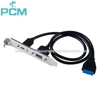 indstudering musikalsk Blive ved Buy Wholesale China Usb 3.0 Type-a Female And Type C Female To Motherboard  Usb3.0 Internal Idc 20 Pin Header Adapter Pci & Usb Motherboard Adapter at  USD 7 | Global Sources