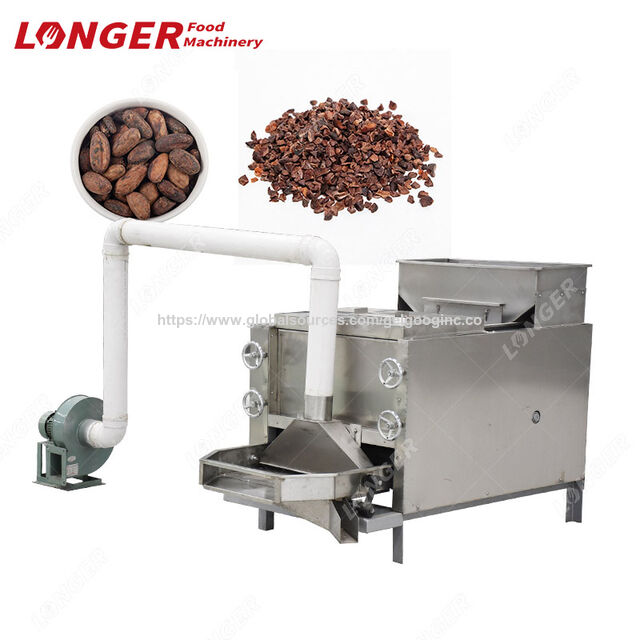 Buy China Wholesale Hot Automatic Cocoa Bean Peeling Machine Cacao