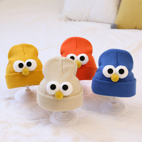 Autumn And Winter Children's Knitting Hat Cute Baby Wool Pullover Hat Baby  Warm Hat Super Cute Hat - Buy China Wholesale Beanie Hats Winter Caps $1.2