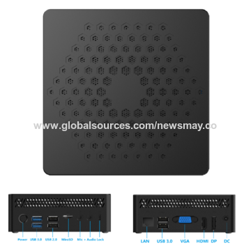 Compre Mini Pc Desktop Intel Silver Pentium N6005 Cpu Ram Ssd Win 10 Os ...