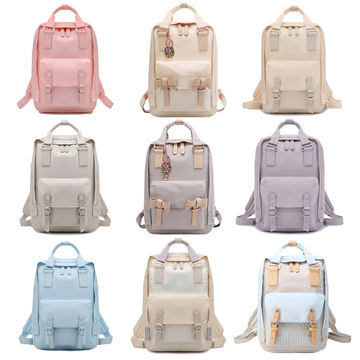 solid color backpacks
