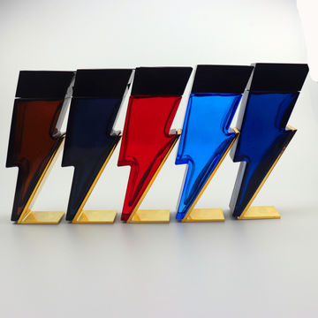 Lightning Shape Colorful Creative Design High-capacity 100ml Glass 