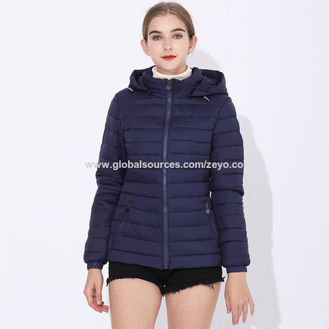 womens thin padded jacket