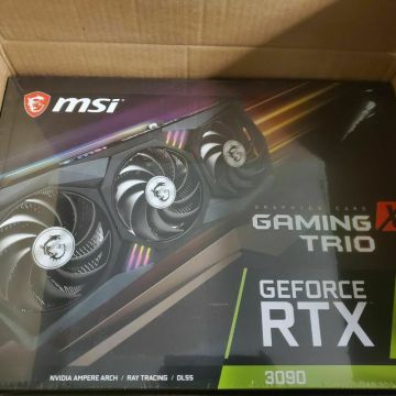 MSI GeForce RTX 3090 GAMING X TRIO 24G Graphics Card G3090GXT24