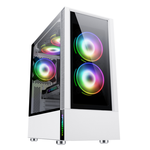 SAMA high transmission speed atx case tempered glass computer cabinet ...