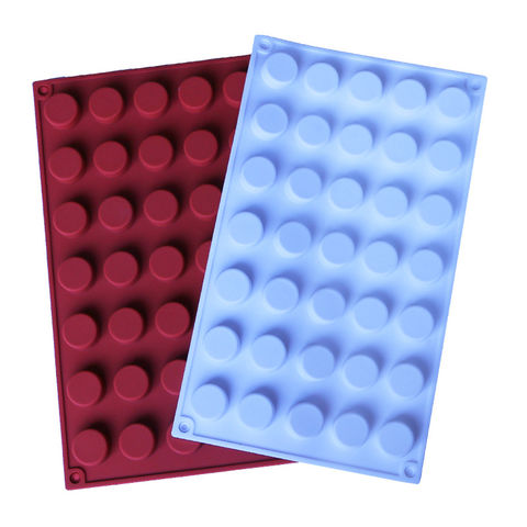 Ensemble de moules à chocolat, moule de support pour glace, silicone de qualité alimentaire, cercle rond for sale at factory direct price