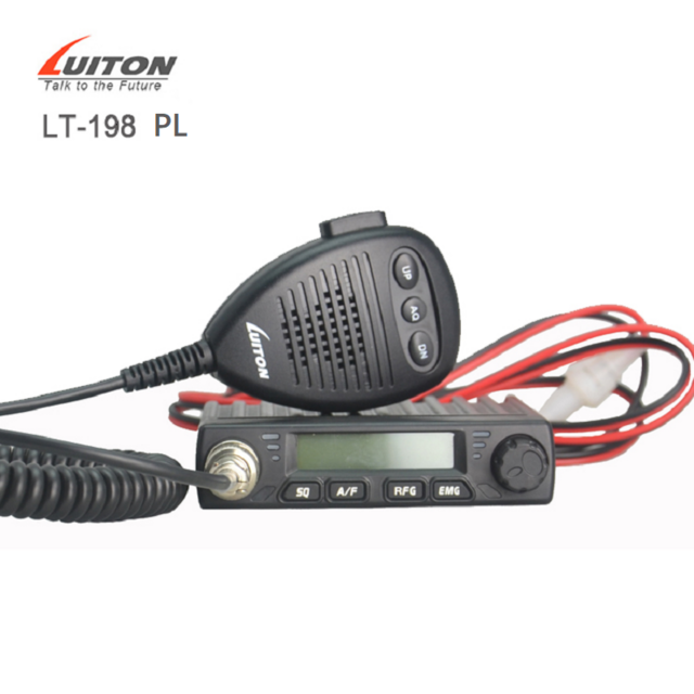 Radio CB Polonia LT-198 de 27MHz, 40 Canales AM/FM, Radio de Dos Vías para Negocios y Comunicaciones for sale at factory direct price