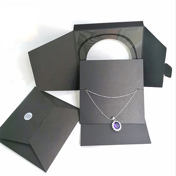 recycled necklace packaging display card custom