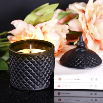 Buy Standard Quality China Wholesale Factory Black Glass Candle