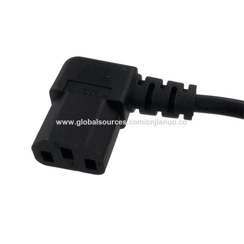 IEC Angle Droit Câble Socket Rewireable C13