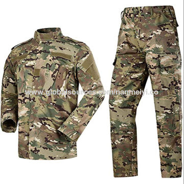 Buy Wholesale China Men's Military Uniform Multi Pockets Military ...