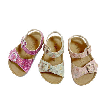 Sandal Cork; sandal kasual anak-anak; sandal