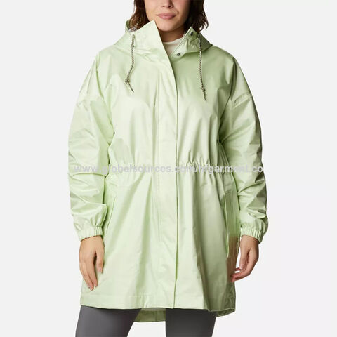 women's plus size lined raincoats