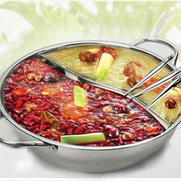 Buy Wholesale China Stainless Steel Hot Pot,two Flavor Separation