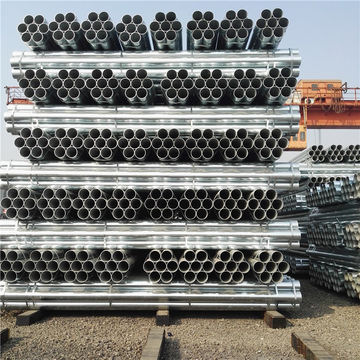 Bs1387 Inch Hot Dip Galvanized Steel Round Pipe Structural Gi