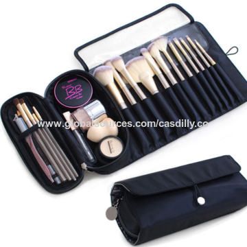 Wholesale cosmetic brush makeup accessories pouch