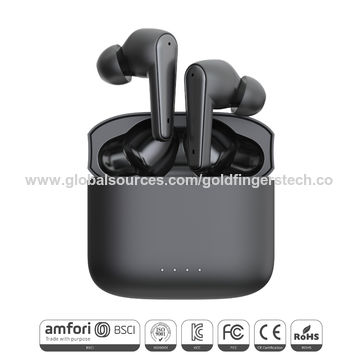 Auricular híbrido de la ANC, auriculares de botón activos de la cancelación del ruido 30-35dB, modo bajo del juego del estado latente, modo transparente