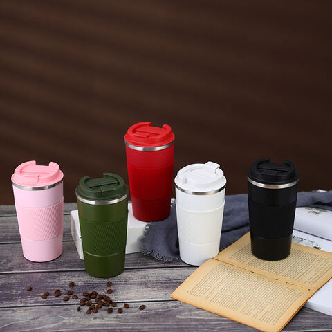 Double Wall Stainless Steel Coffee Mug with lid Portable Cup Travel Tumbler  Jug Milk Tea Cups Office Water Mugs