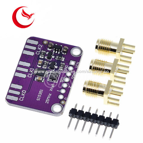 Si5351A I2C 25MHZ Clock Generator Breakout Board 8KHz to 160MHz for Arduino