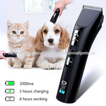 Buy Wholesale China Usb Chargeable Pet Hair Clipper For Dogs And Cats ...