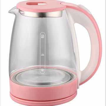 Digital Glass Tea Maker - Glass/Pink - 1.5L