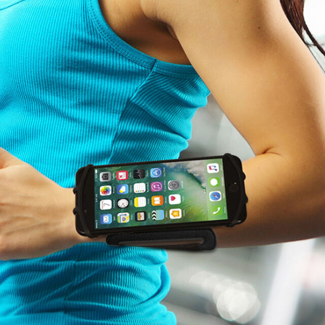 Sac de téléphone portable transparent souple Devia, brassards de sport