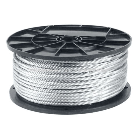 Buy Wholesale China 7x19 Galvanized Steel Wire Rope 5/64