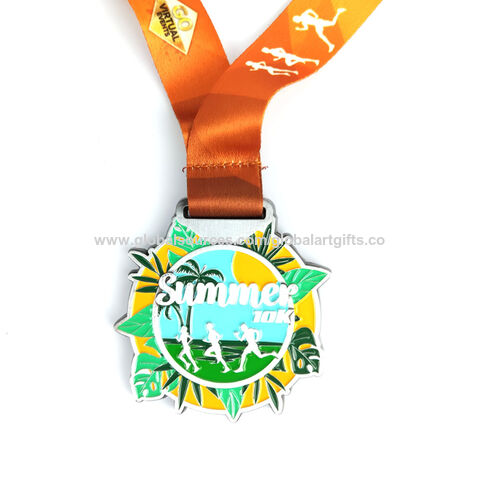 Bulk Buy China Wholesale 10k Finisher Enamel Colorful Running