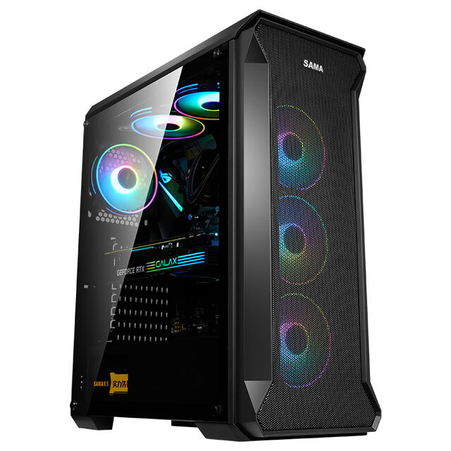 Sema Computer Case Sama Eatx Big Space Computer Case Metal Mesh Front Panel Pc Case ...