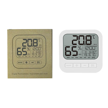 Factory Supply Lcd Humidity Display Smart Digital Temperature Bedside Table Alarm Clock China On Globalsources Com Clock Humidity, Alarm Clock With Temperature And Humidity
