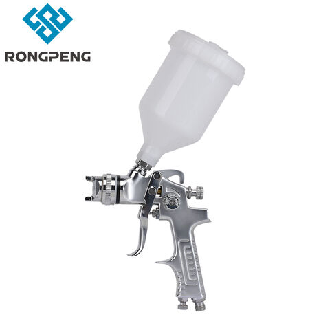 Industrial LVLP Spray Gun RONGPENG R100 0.8/1.0mm Nozzle Gravity