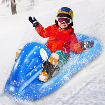 Trineo de tubo de nieve para niños y adultos, resistente, súper grandes  tubos de nieve inflables de 48 pulgadas con cuerda de tracción y kit de
