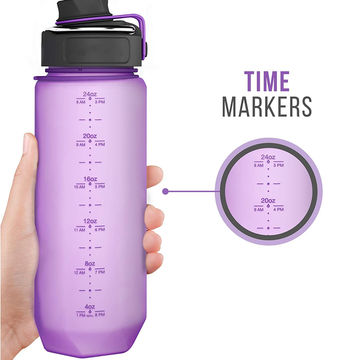 OEM custom BPA Free Plastic Outdoor Sports Water Bottle for sports ...
